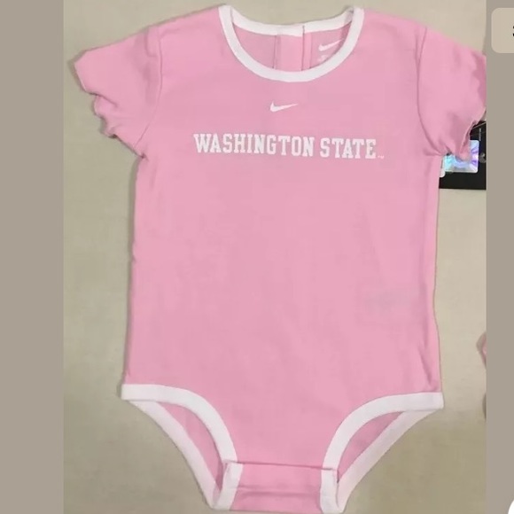 NIKE Washington State Cougars Team Baby Bodysuit - Picture 3 of 8